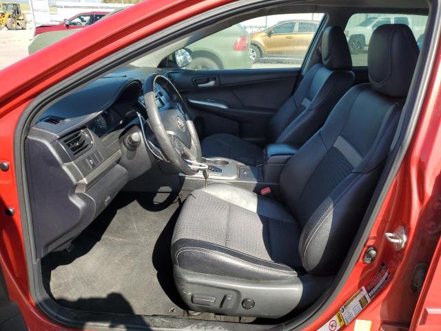  TOYOTA CAMRY 2012 Czerwony