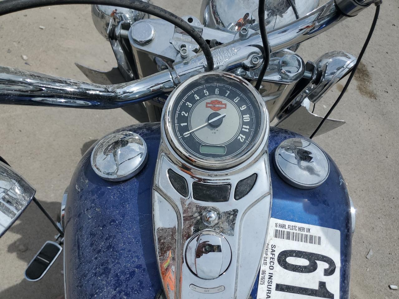 2016 Harley-Davidson Flstc Heritage Softail Classic VIN: 1HD1BWV18GB044943 Lot: 61352475