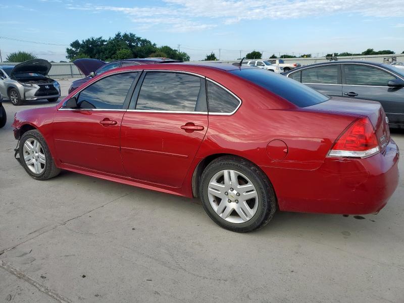 Sedans CHEVROLET IMPALA 2013 Red