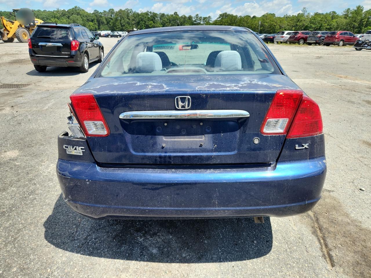 2003 Honda Civic Lx VIN: 2HGES16513H520847 Lot: 61230885