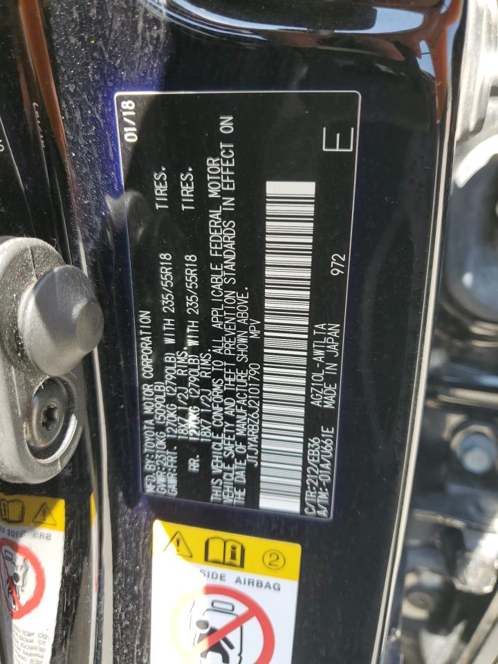 2018 Lexus Nx 300 Base VIN: JTJYARBZ6J2101790 Lot: 62374185