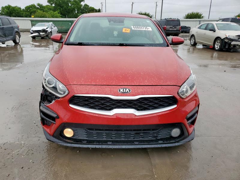  KIA FORTE 2019 Czerwony
