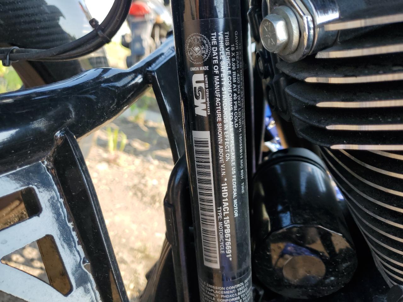 2023 Harley-Davidson Fltrxst VIN: 1HD1ACL15PB676691 Lot: 61182685