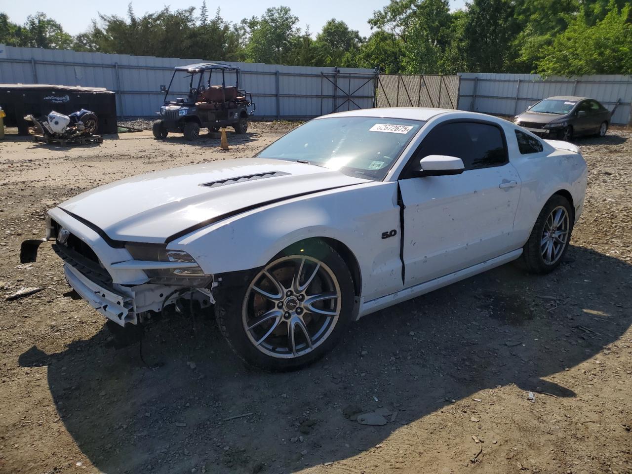 FORD MUSTANG 2014 VIN 1ZVBP8CF5E5271162