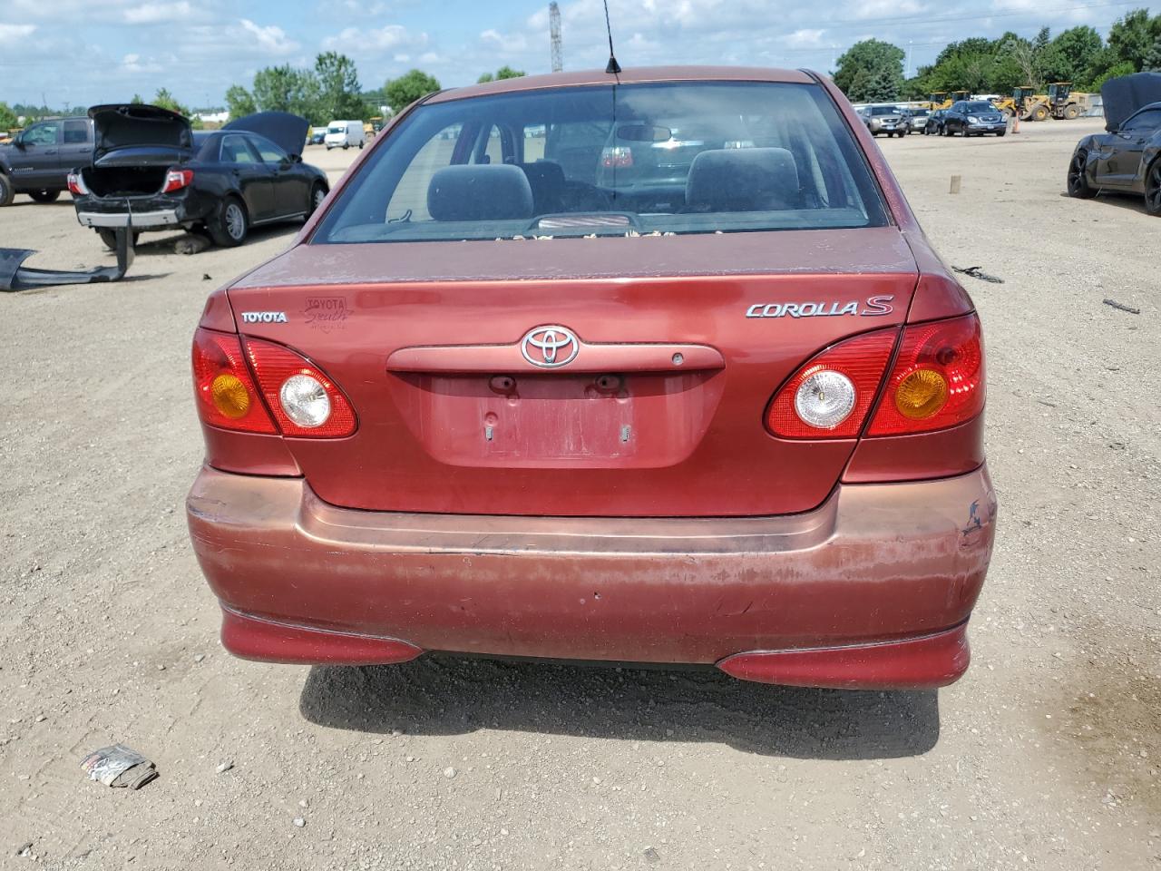 2004 Toyota Corolla Ce VIN: 1NXBR32E24Z257759 Lot: 62961115
