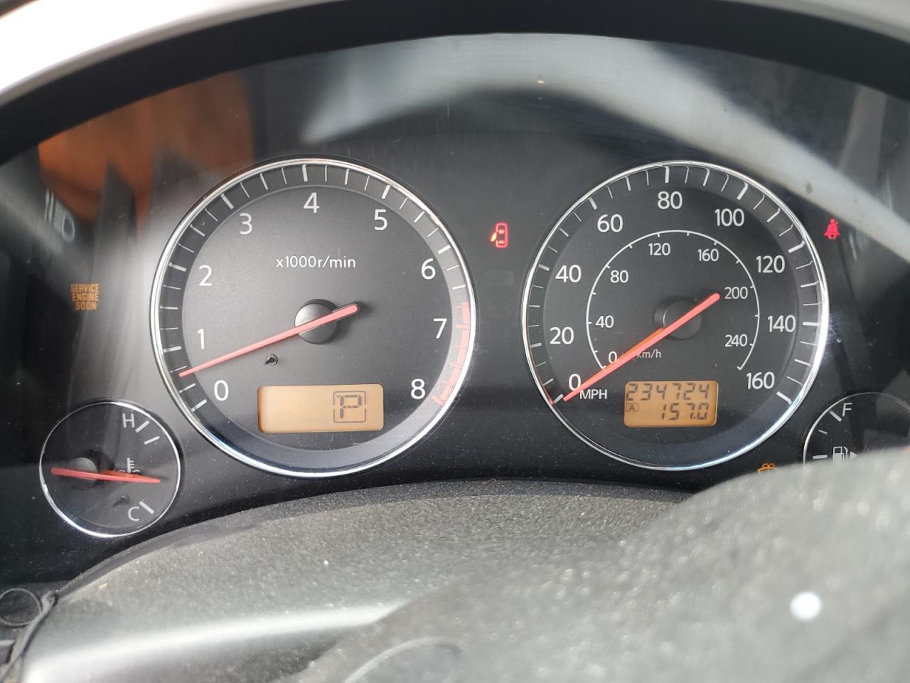 2005 Infiniti Fx45 VIN: JNRBS08W35X401665 Lot: 59184355