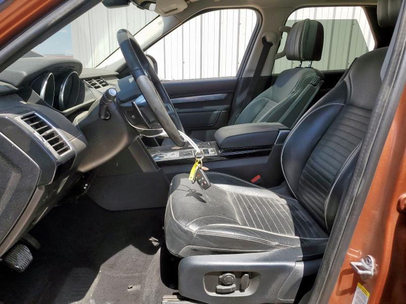  LAND ROVER DISCOVERY 2017 Orange