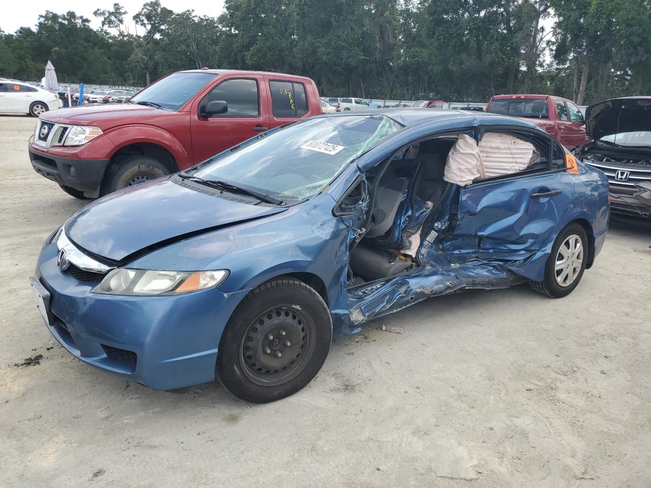 2011 Honda Civic Vp zu verkaufen in Ocala, FL - Side