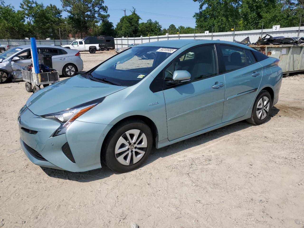 2017 Toyota Prius на продаже в Hampton, VA - Side