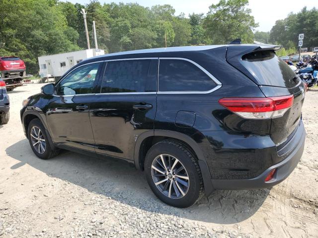  TOYOTA HIGHLANDER 2017 Czarny