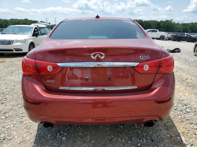 Sedans INFINITI Q50 2014 Czerwony