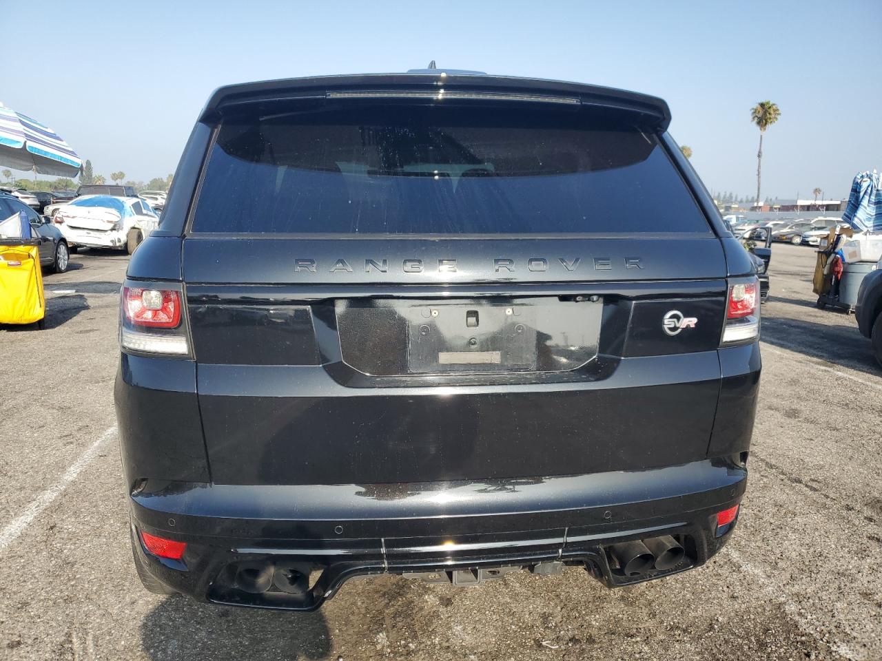 2017 Land Rover Range Rover Sport Svr VIN: SALWZ2FE4HA126911 Lot: 62610215