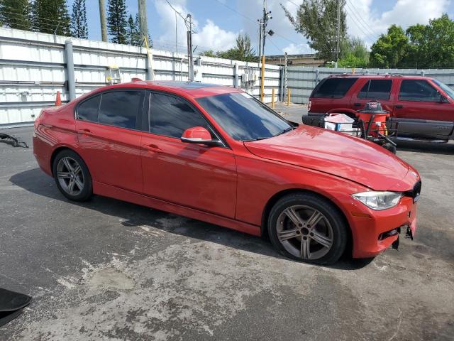  BMW 3 SERIES 2013 Czerwony