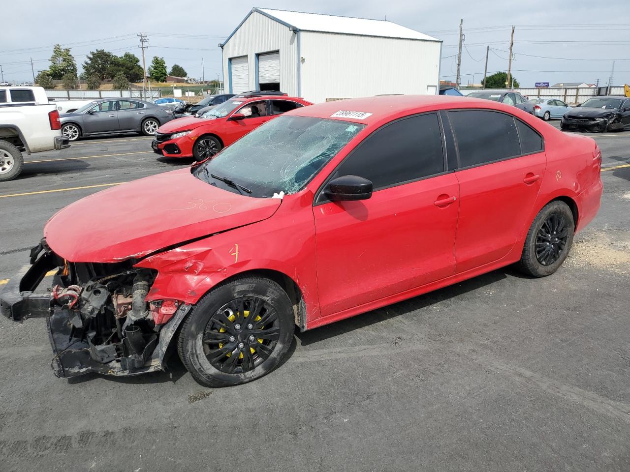 2014 Volkswagen Jetta Base იყიდება Nampa-ში, ID - Front End