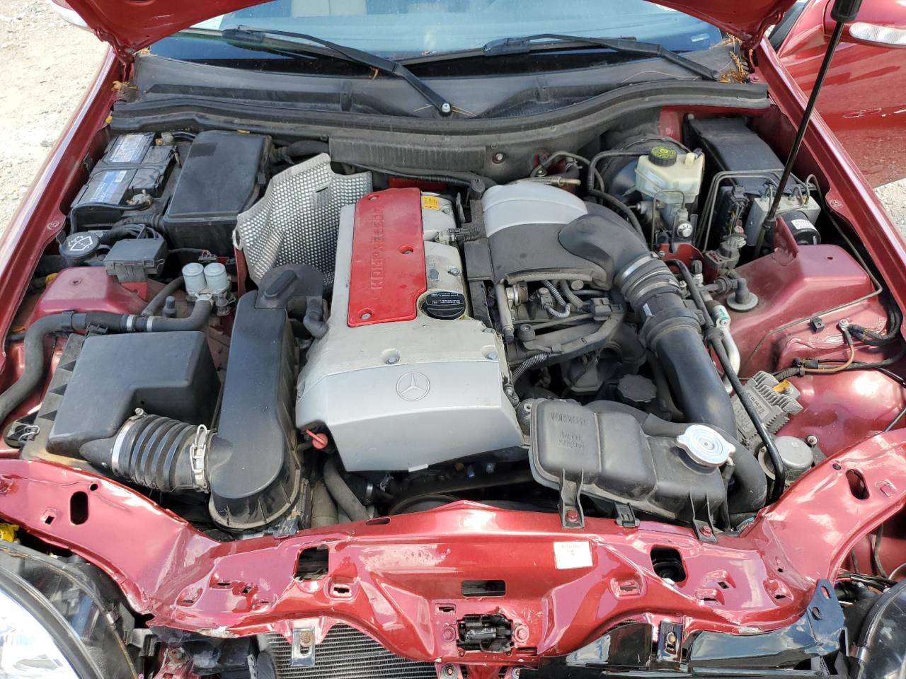 2001 Mercedes-Benz Slk 230 Kompressor VIN: WDBKK49F01F223928 Lot: 58350145
