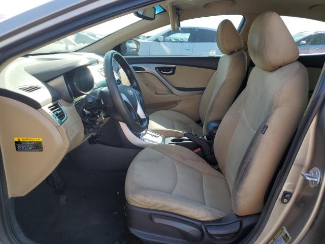  HYUNDAI ELANTRA 2012 tan