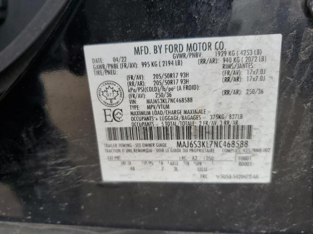 2022 FORD ECOSPORT TITANIUM  