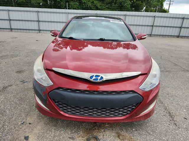  HYUNDAI SONATA 2012 Красный