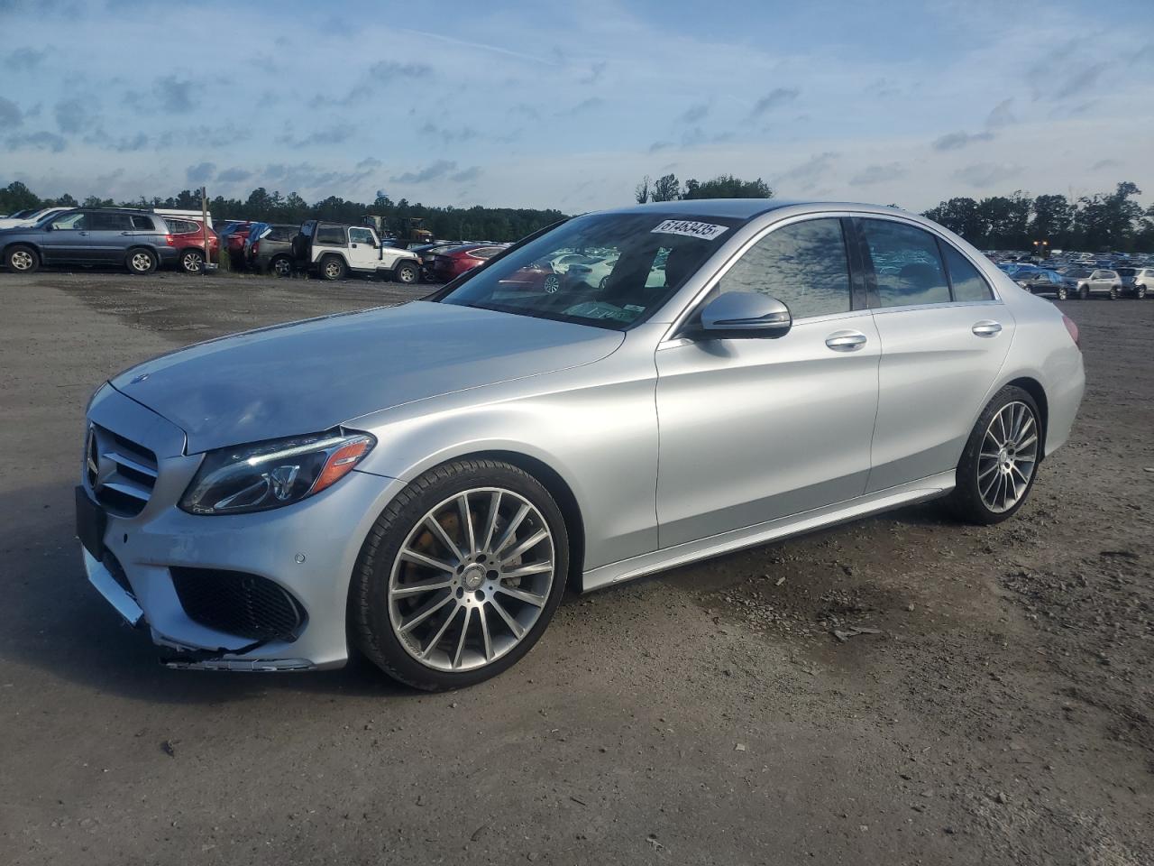 2016 Mercedes-Benz C 300 4Matic იყიდება Fredericksburg-ში, VA - Front End
