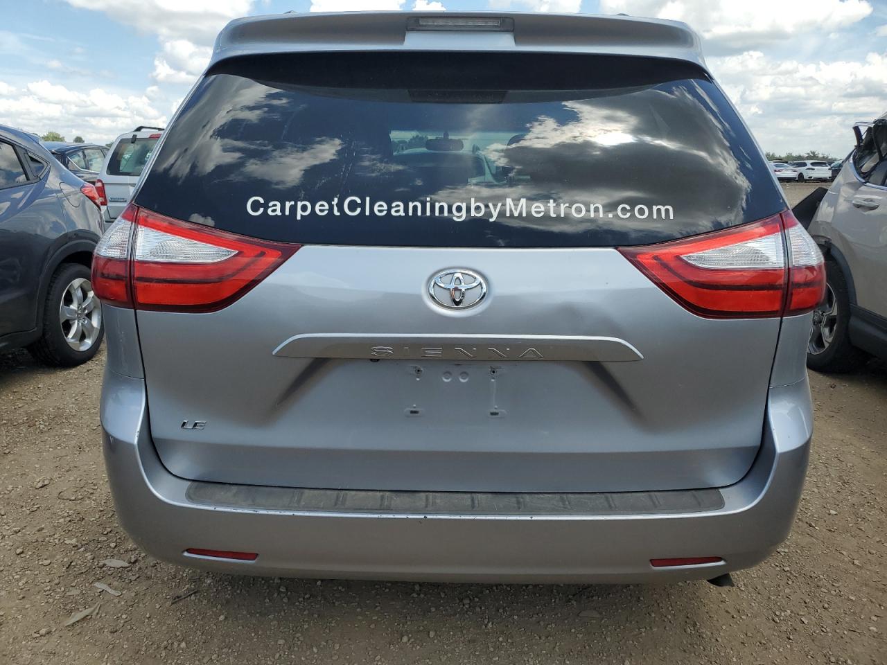 2015 Toyota Sienna Le VIN: 5TDKK3DC9FS578239 Lot: 62958195