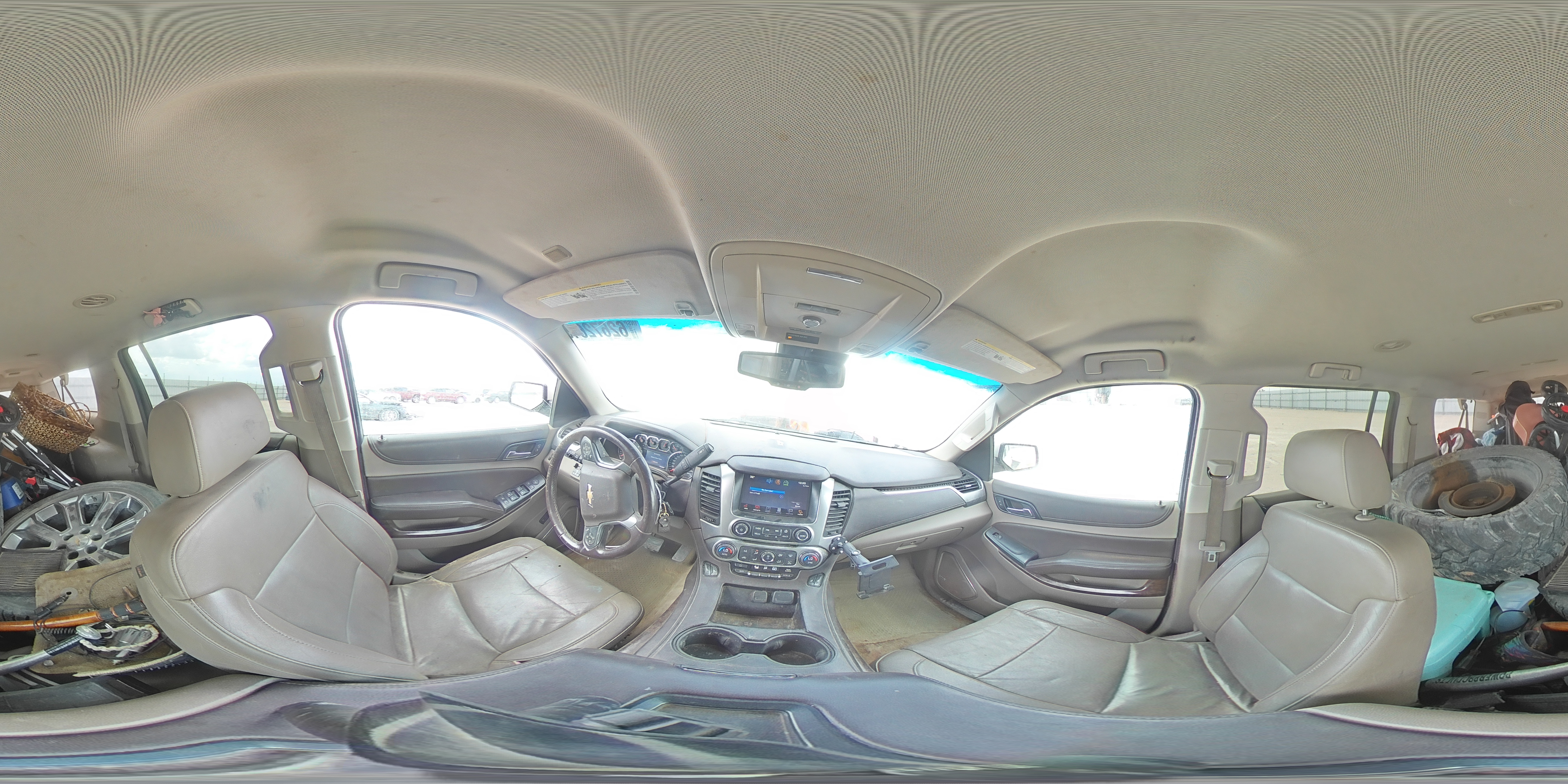 2015 Chevrolet Suburban C1500 Lt VIN: 1GNSCJKC0FR153454 Lot: 62672615
