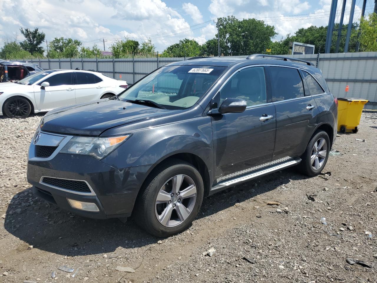 ACURA MDX 2013 VIN 2HNYD2H37DH518118