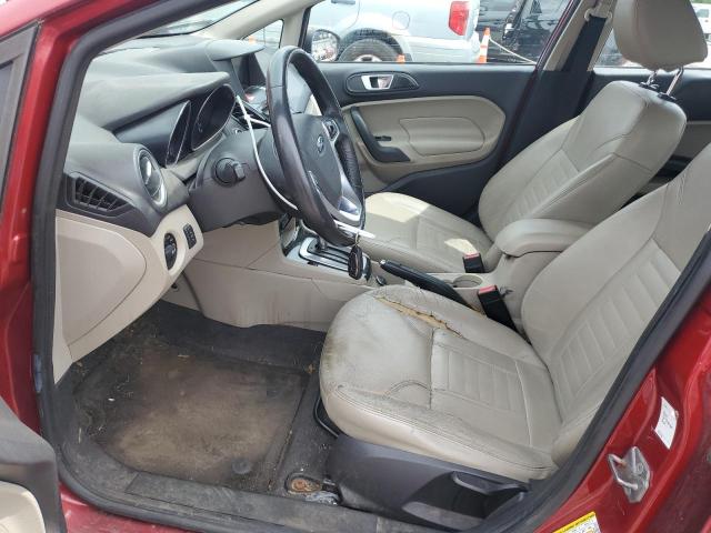  FORD FIESTA 2014 Red