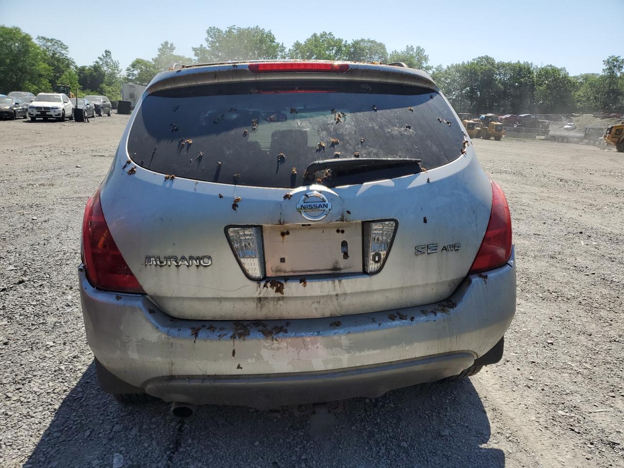 2005 Nissan Murano Sl VIN: JN8AZ08W25W444038 Lot: 61986295