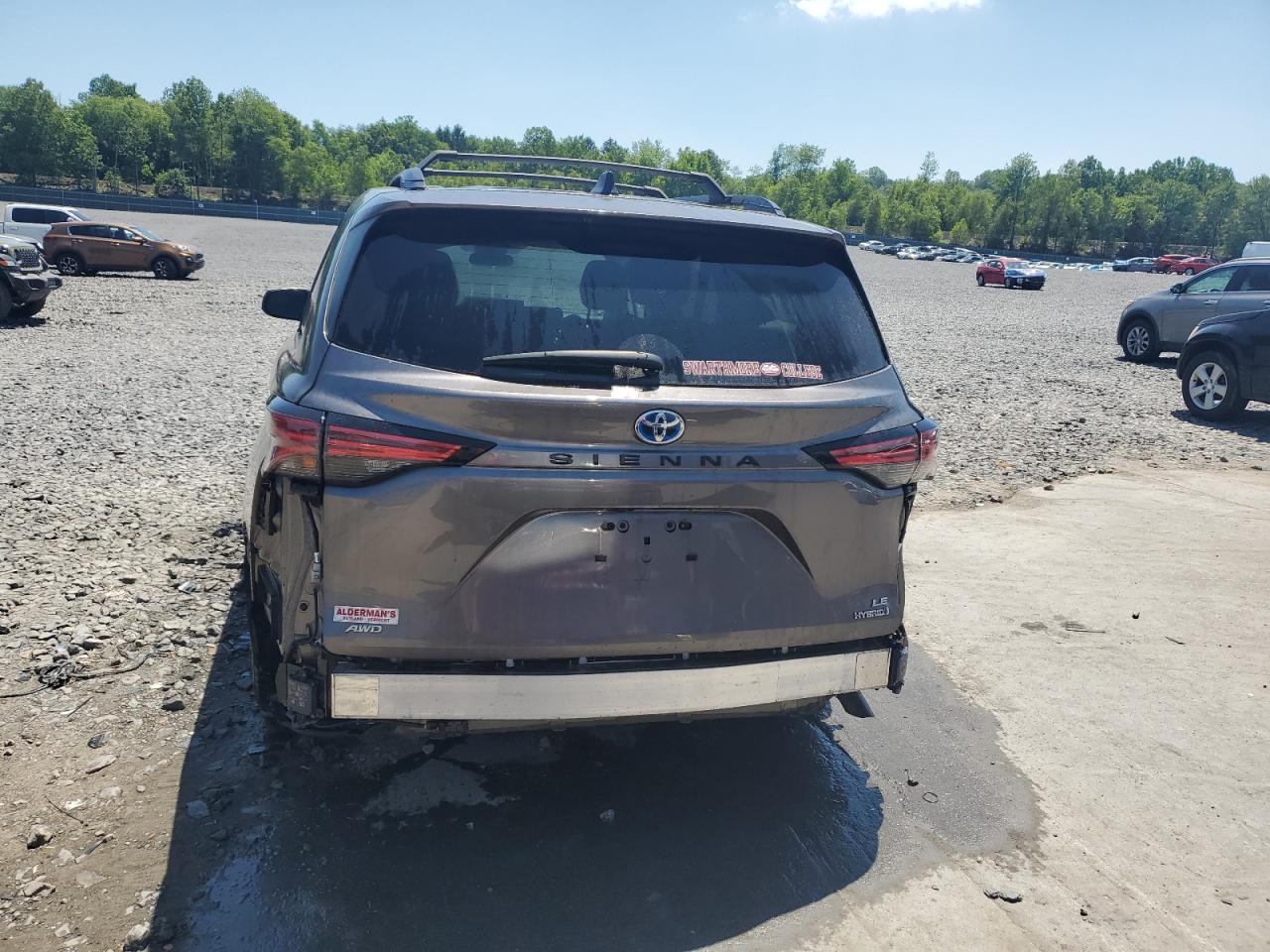 2022 Toyota Sienna Le VIN: 5TDKSKFC3NS072654 Lot: 62130095