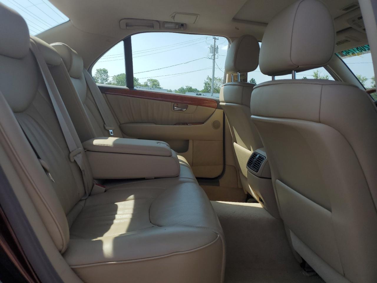 2004 Lexus Ls 430 VIN: JTHBN36F640163456 Lot: 62081245