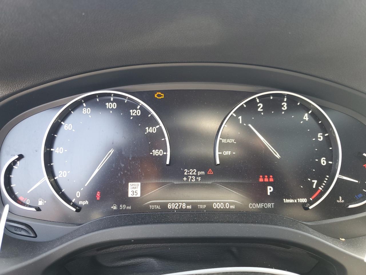 2021 BMW X3 Sdrive30I VIN: 5UXTY3C07M9F38023 Lot: 61184685