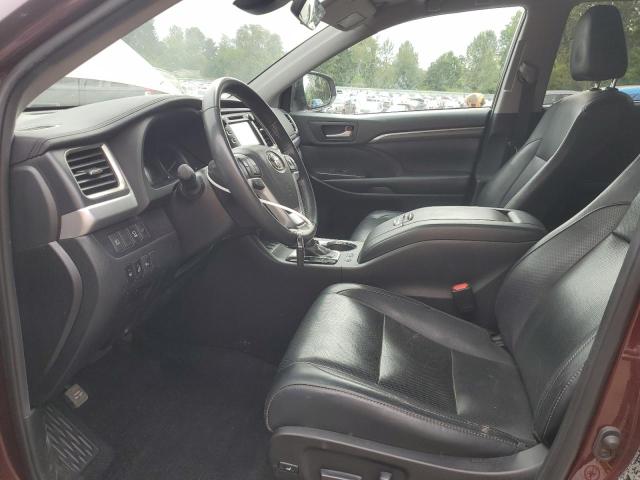  TOYOTA HIGHLANDER 2019 Бургунди