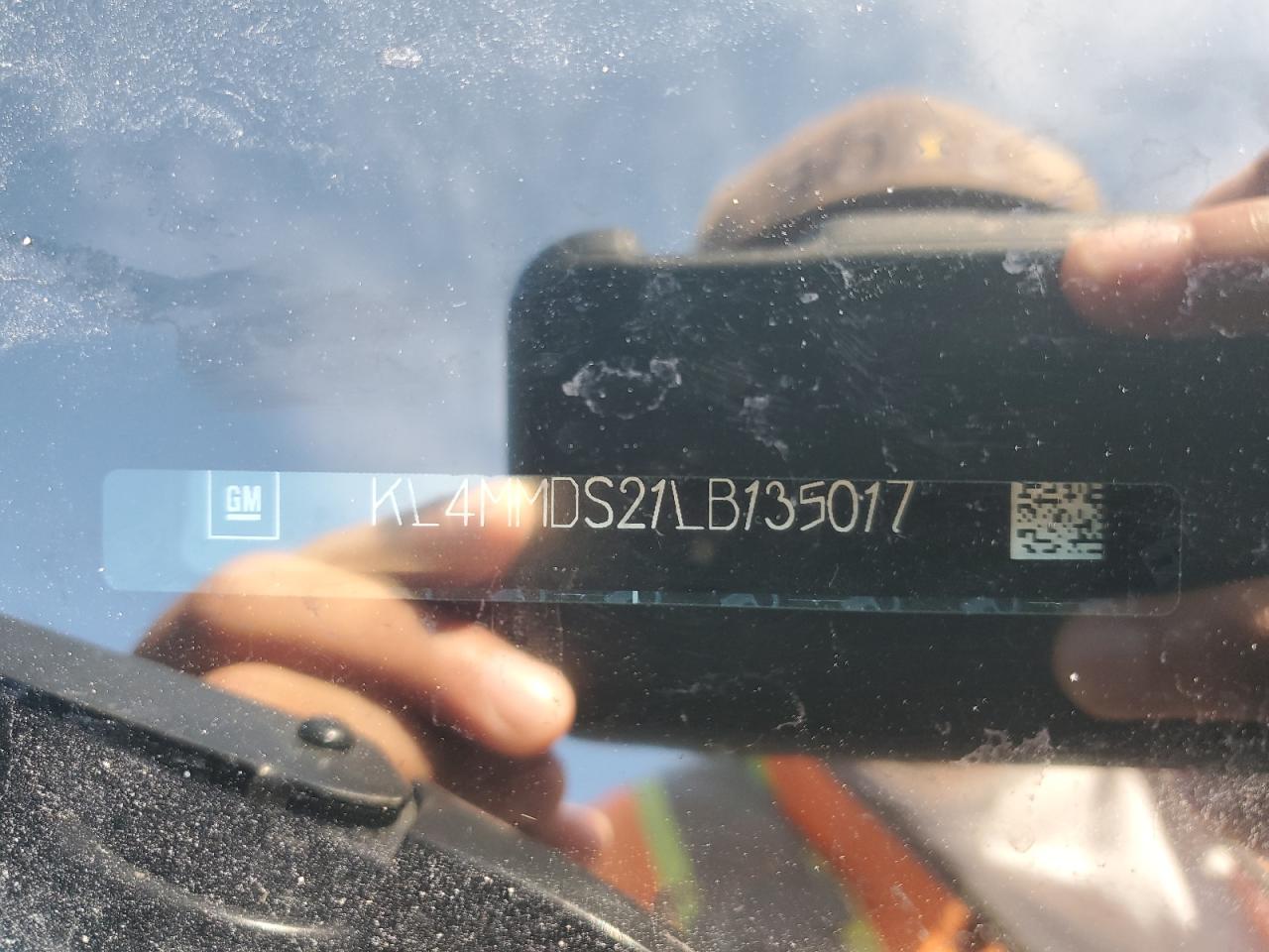 2020 Buick Encore Gx Select VIN: KL4MMDS21LB135017 Lot: 62013445