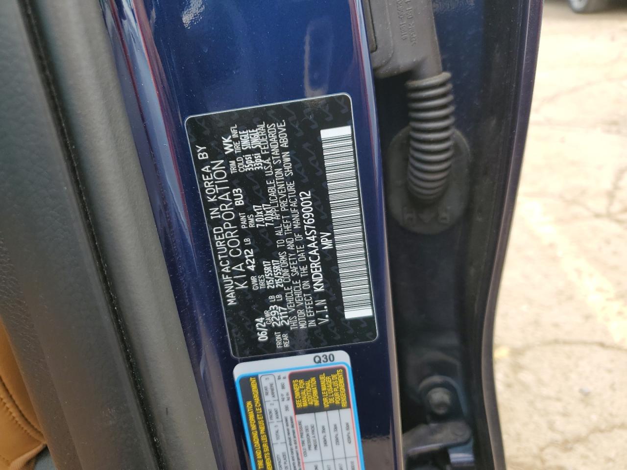 2025 Kia Seltos Ex VIN: KNDERCAA4S7690012 Lot: 60907985