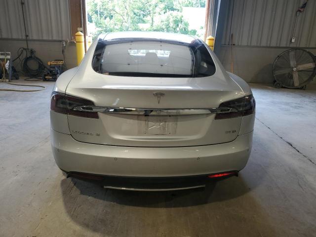 Hatchbacks TESLA MODEL S 2015 Silver