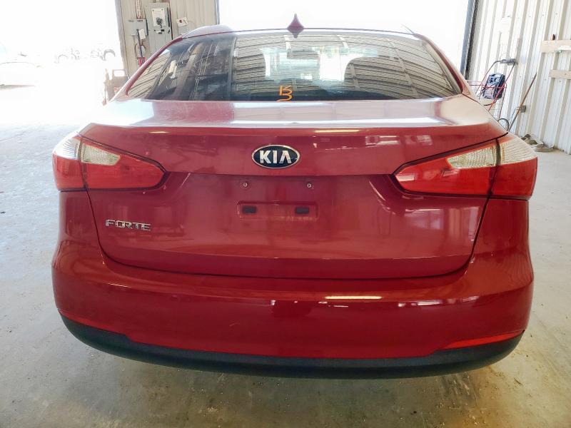  KIA FORTE 2016 Czerwony