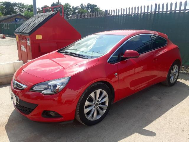 2016 VAUXHALL ASTRA GTC for sale at Copart WOLVERHAMPTON