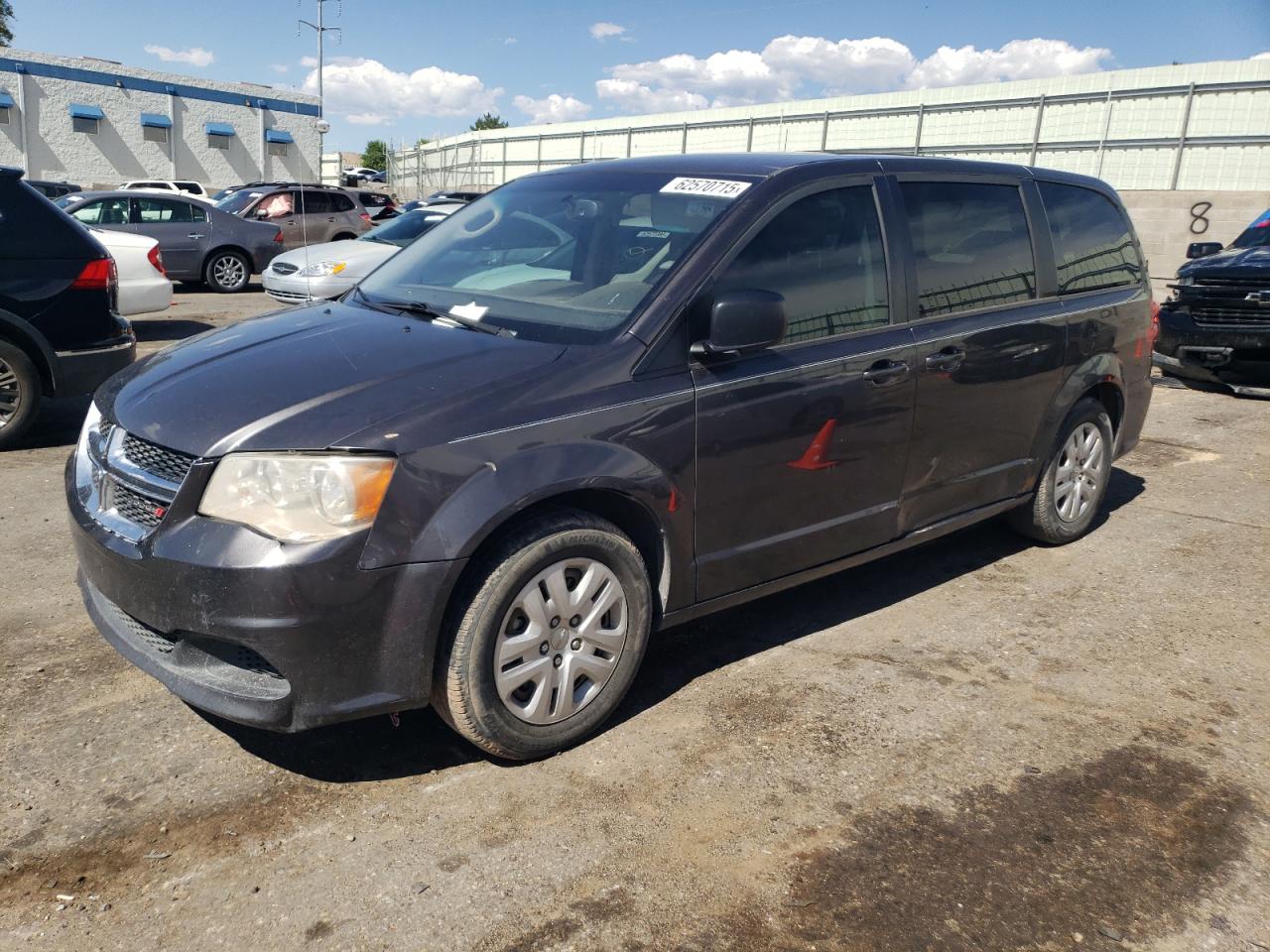 DODGE CARAVAN 2018 VIN 2C4RDGBG9JR177166