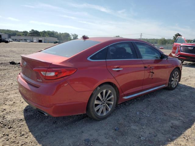  HYUNDAI SONATA 2017 Red