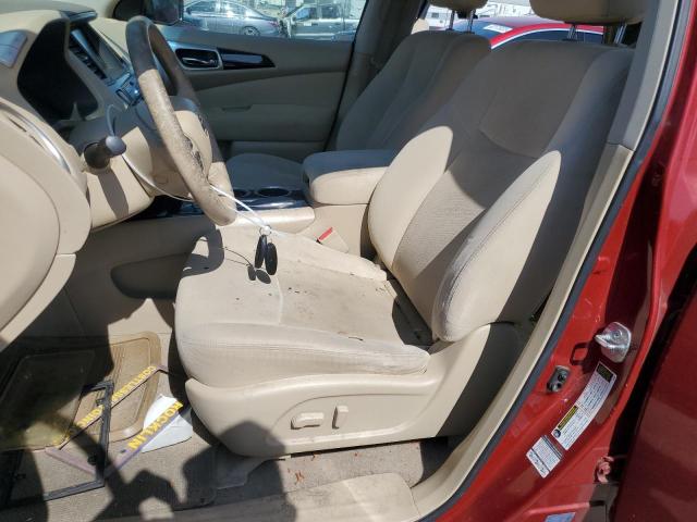  NISSAN PATHFINDER 2013 Czerwony