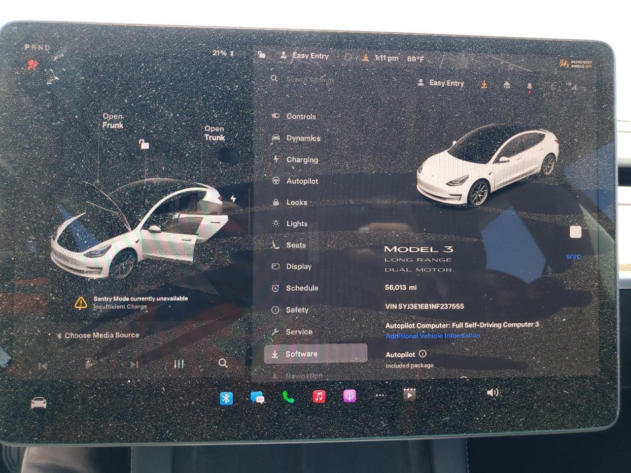 2022 Tesla Model 3 VIN: 5YJ3E1EB1NF237555 Lot: 62954085