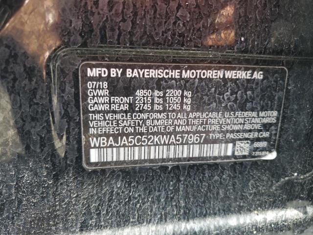2019 BMW 530 I  