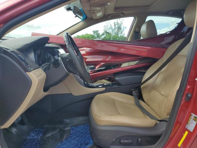  HYUNDAI SONATA 2013 Красный