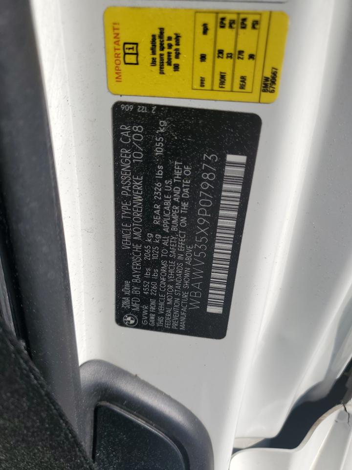 2009 BMW 328 Xi Sulev VIN: WBAWV535X9P079873 Lot: 58712125