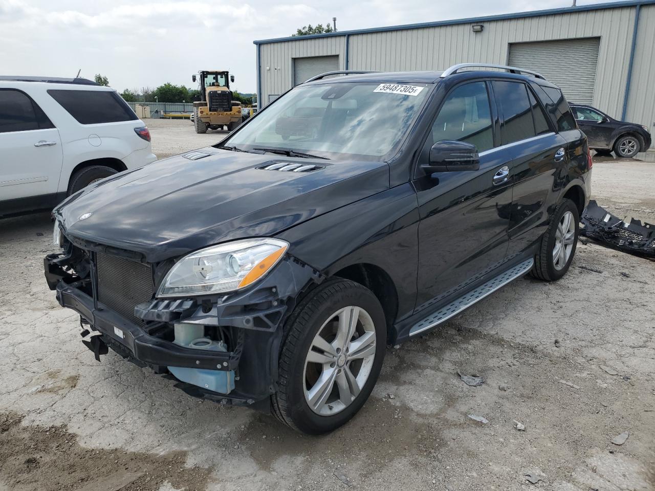 2013 Mercedes-Benz Ml 350 4Matic للبيع في Kansas City، KS - Front End
