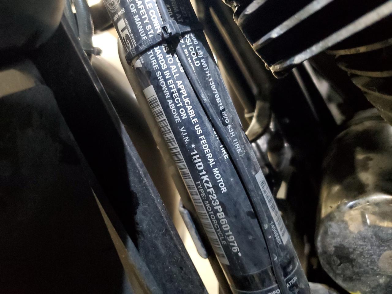 2023 Harley-Davidson Fltrk VIN: 1HD1KZF23PB601976 Lot: 61068705