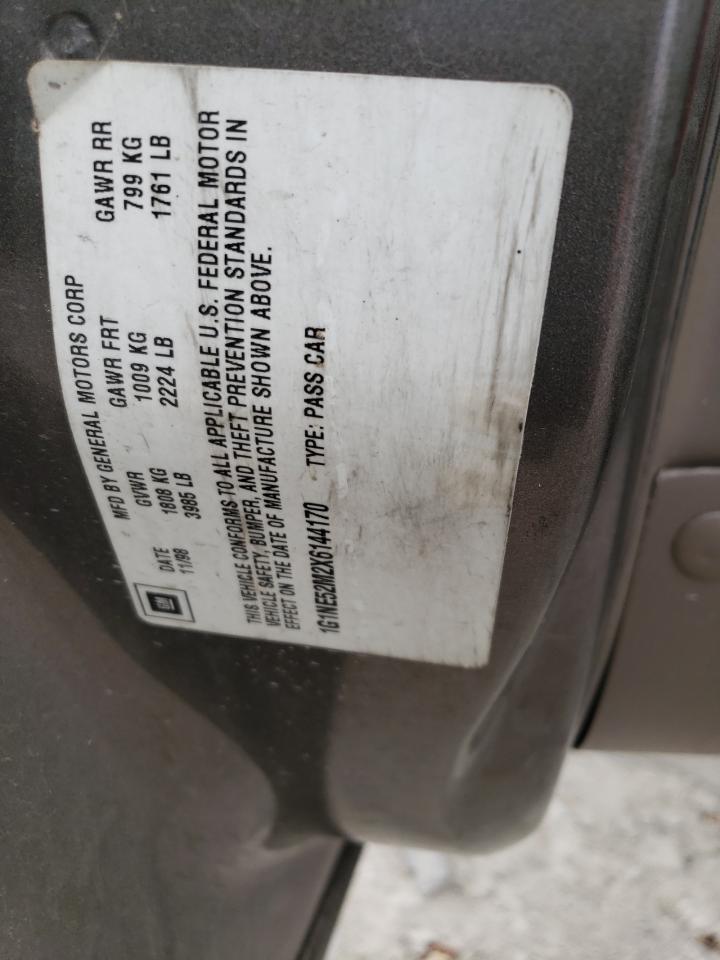 1999 Chevrolet Malibu Ls VIN: 1G1NE52M2X6144170 Lot: 62370795