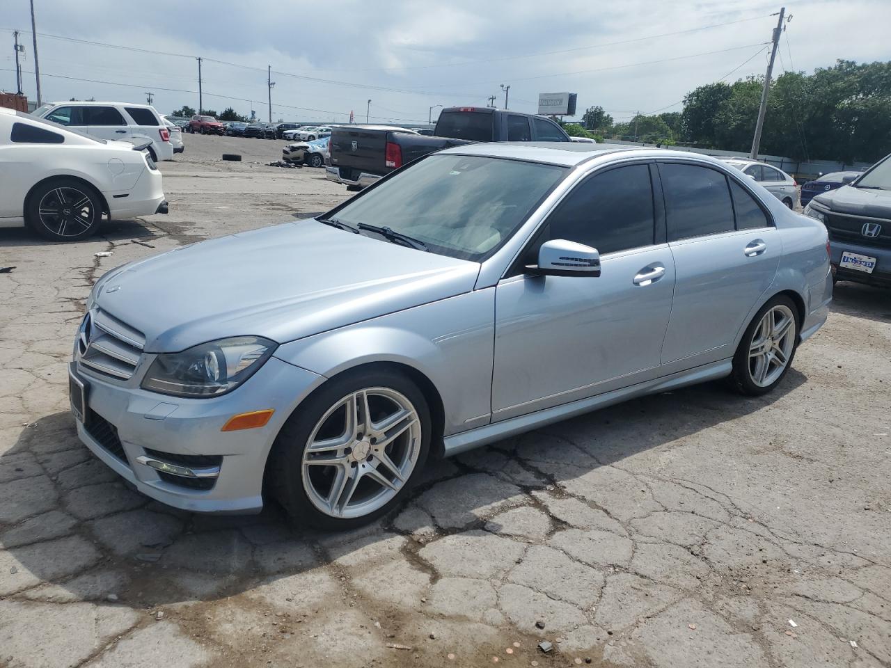 2013 Mercedes-Benz C 250 за продажба в Oklahoma City, OK - Water/Flood