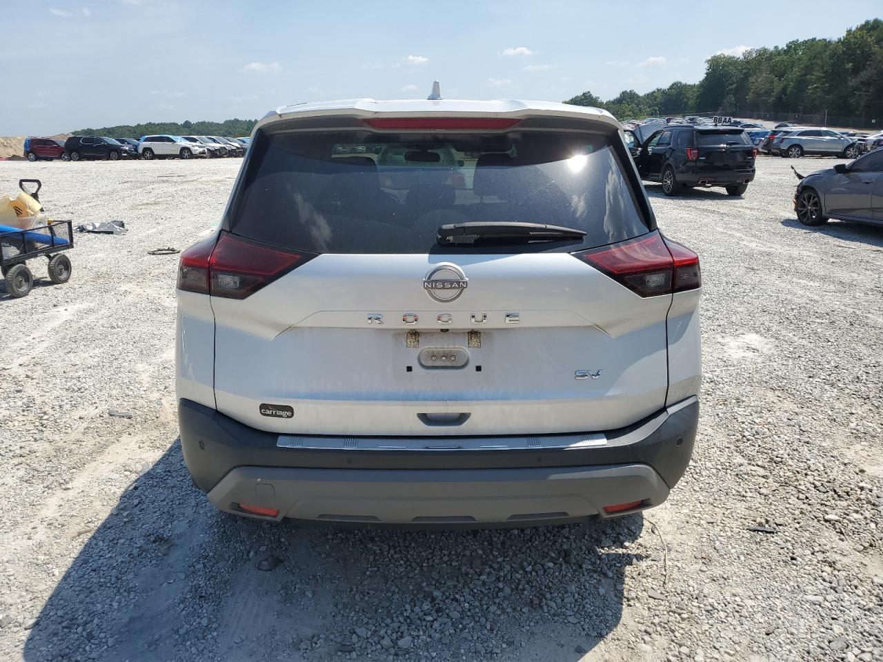 2022 Nissan Rogue Sv VIN: 5N1BT3BA7NC677037 Lot: 61803915