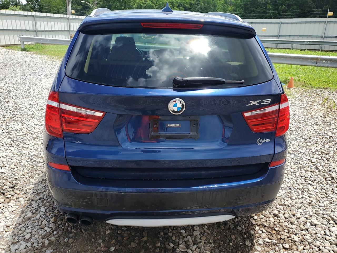 2011 BMW X3 xDrive35I VIN: 5UXWX7C54BL733349 Lot: 61164745